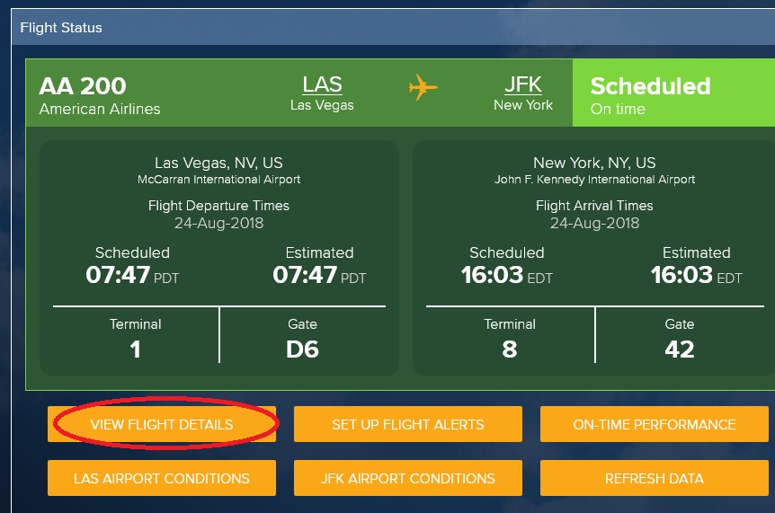 flight status tracker united airlines